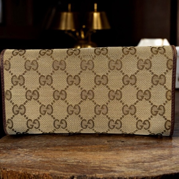 Gucci GG Logo Heart Long Wallet with COA - Picture 4 of 16